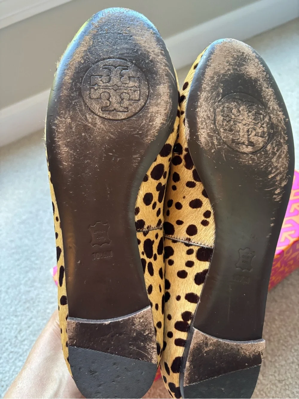 Tory Burch Cheetah Print Slip-On Loafers